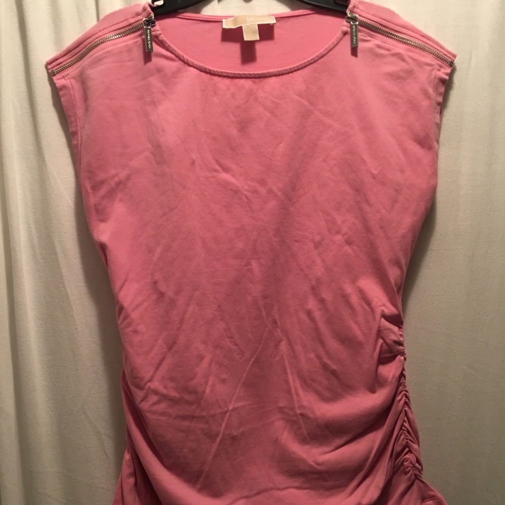 Michael Kors pink top Sz Large